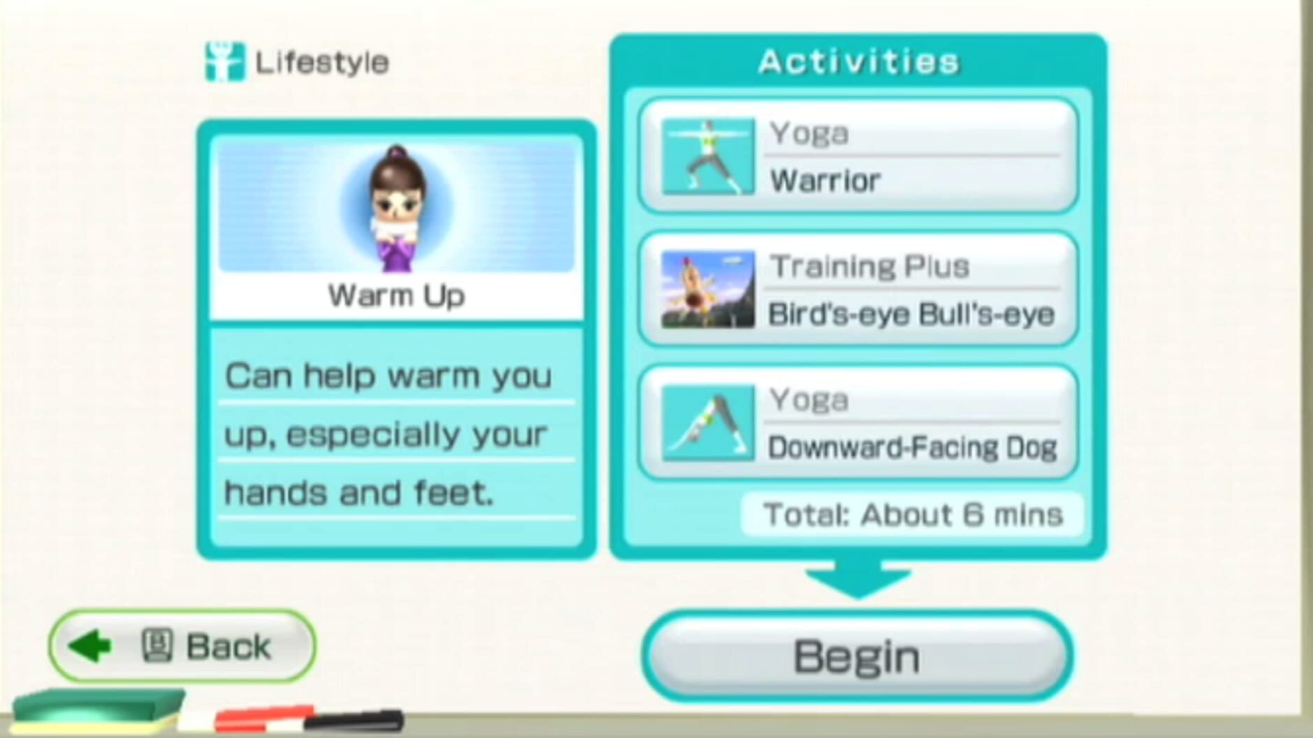 Screenshot for Wii Fit Plus