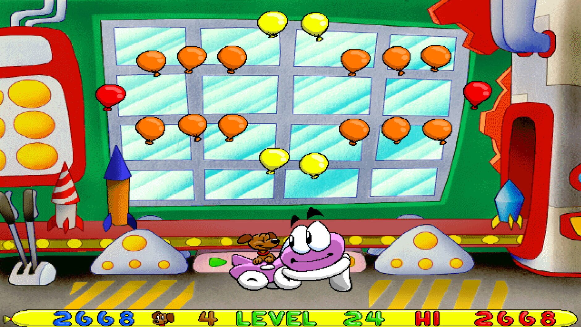 Screenshot for Putt-Putt and Pep's Balloon-O-Rama