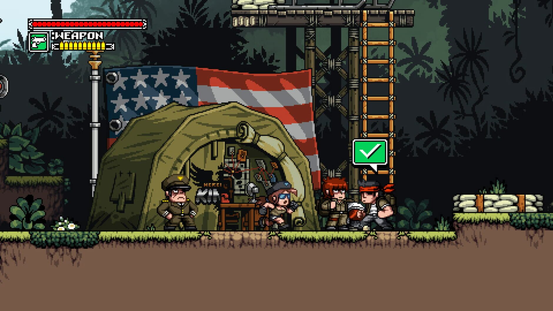 Screenshot for Mercenary Kings