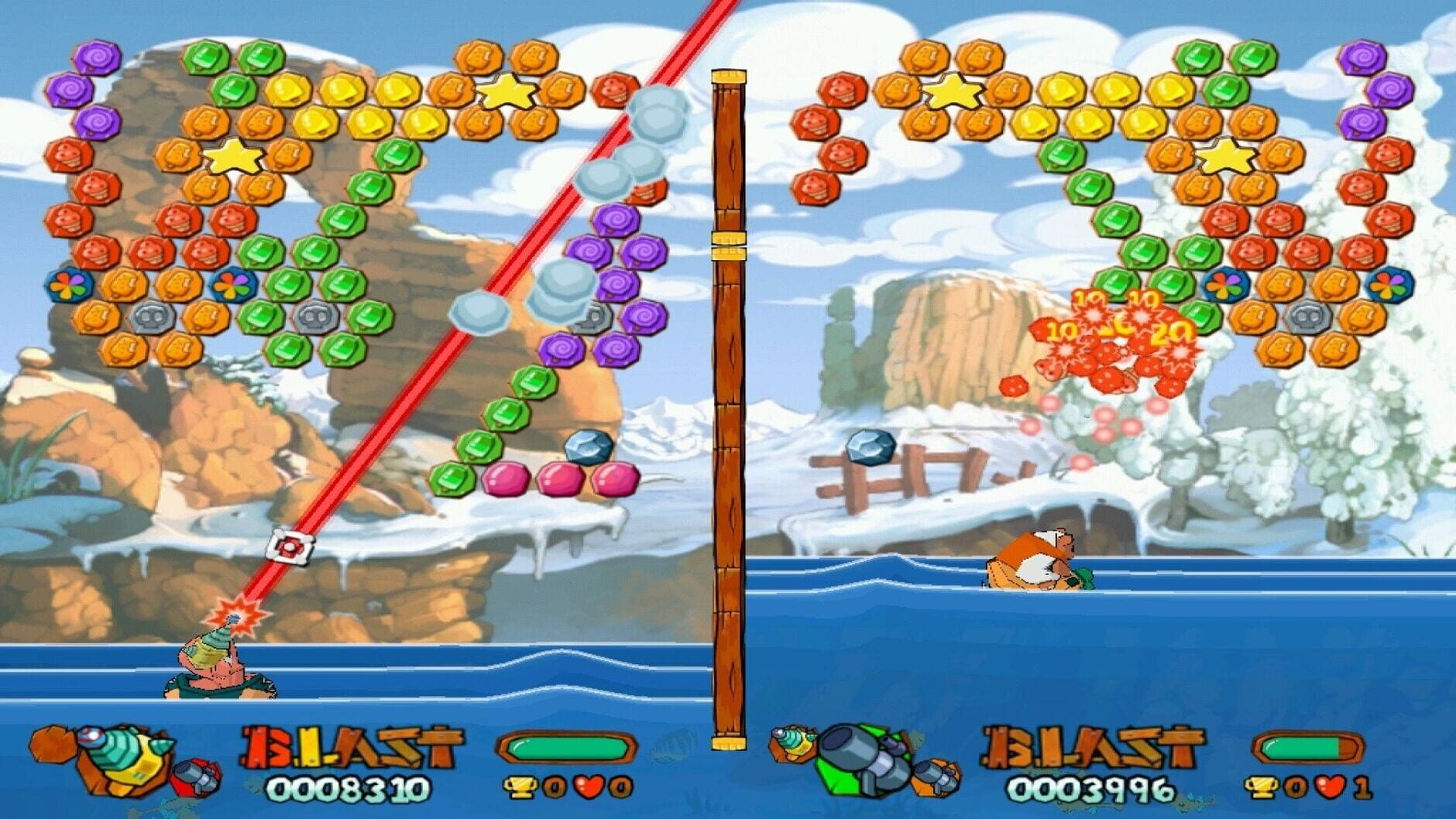 Screenshot for Worms Blast