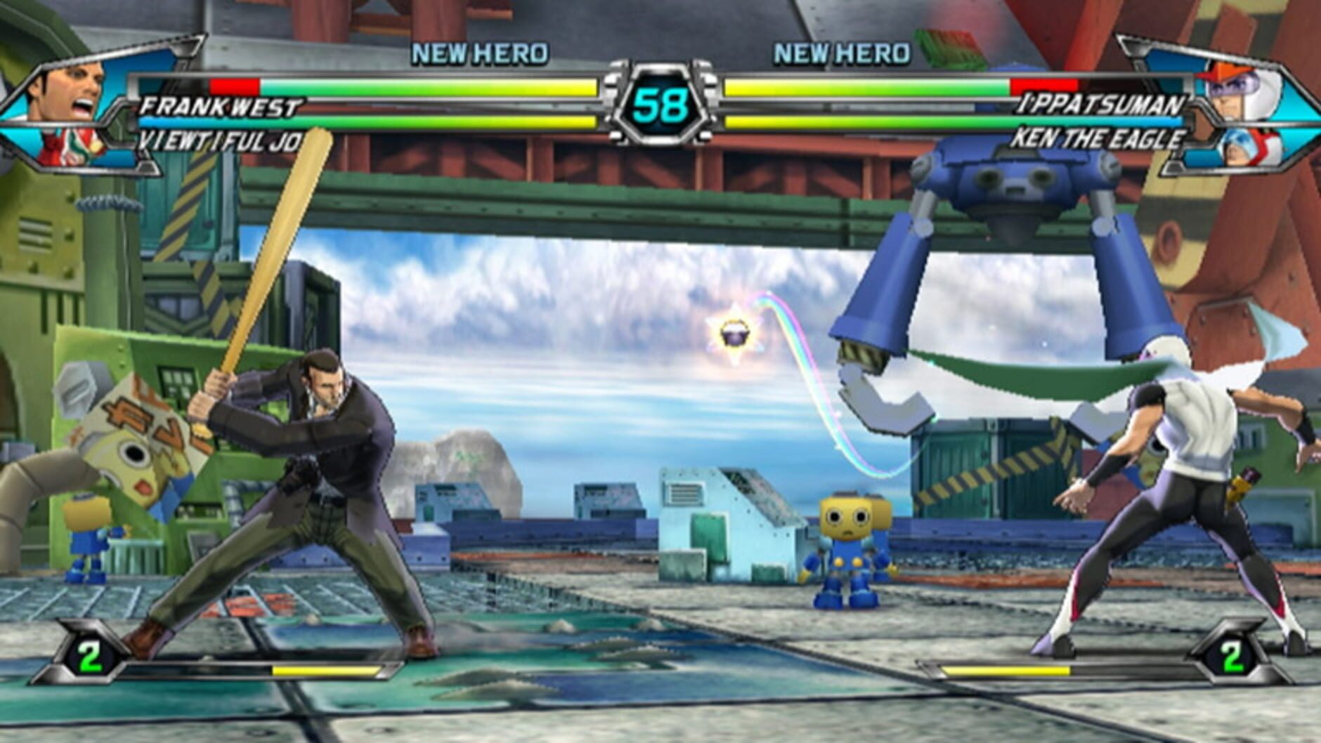 Screenshot for Tatsunoko vs. Capcom: Ultimate All Stars