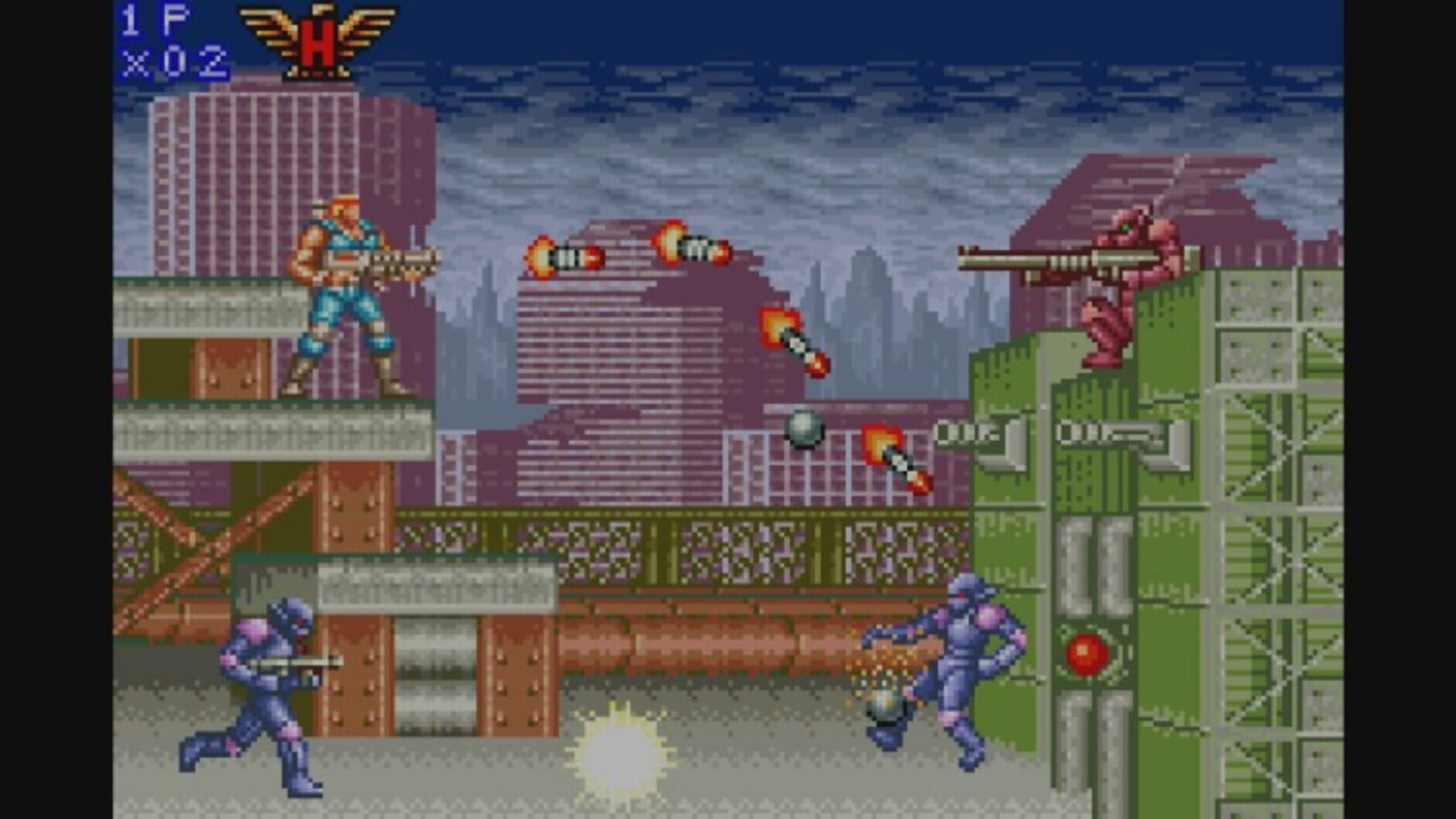 Screenshot for Contra Advance: The Alien Wars EX