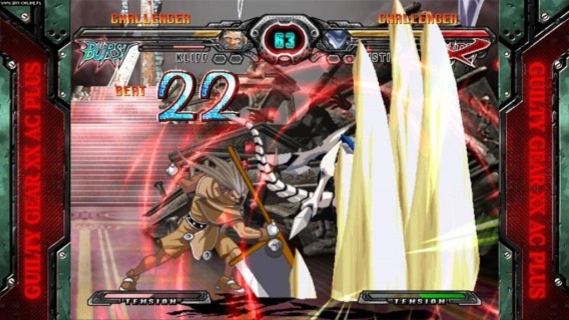 Screenshot for Guilty Gear XX Accent Core Plus