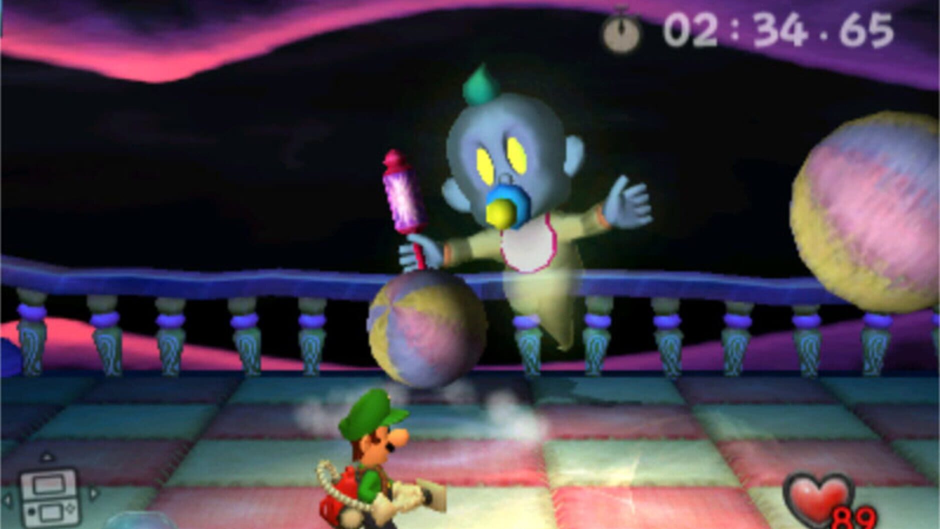 Screenshot for Luigi's Mansion