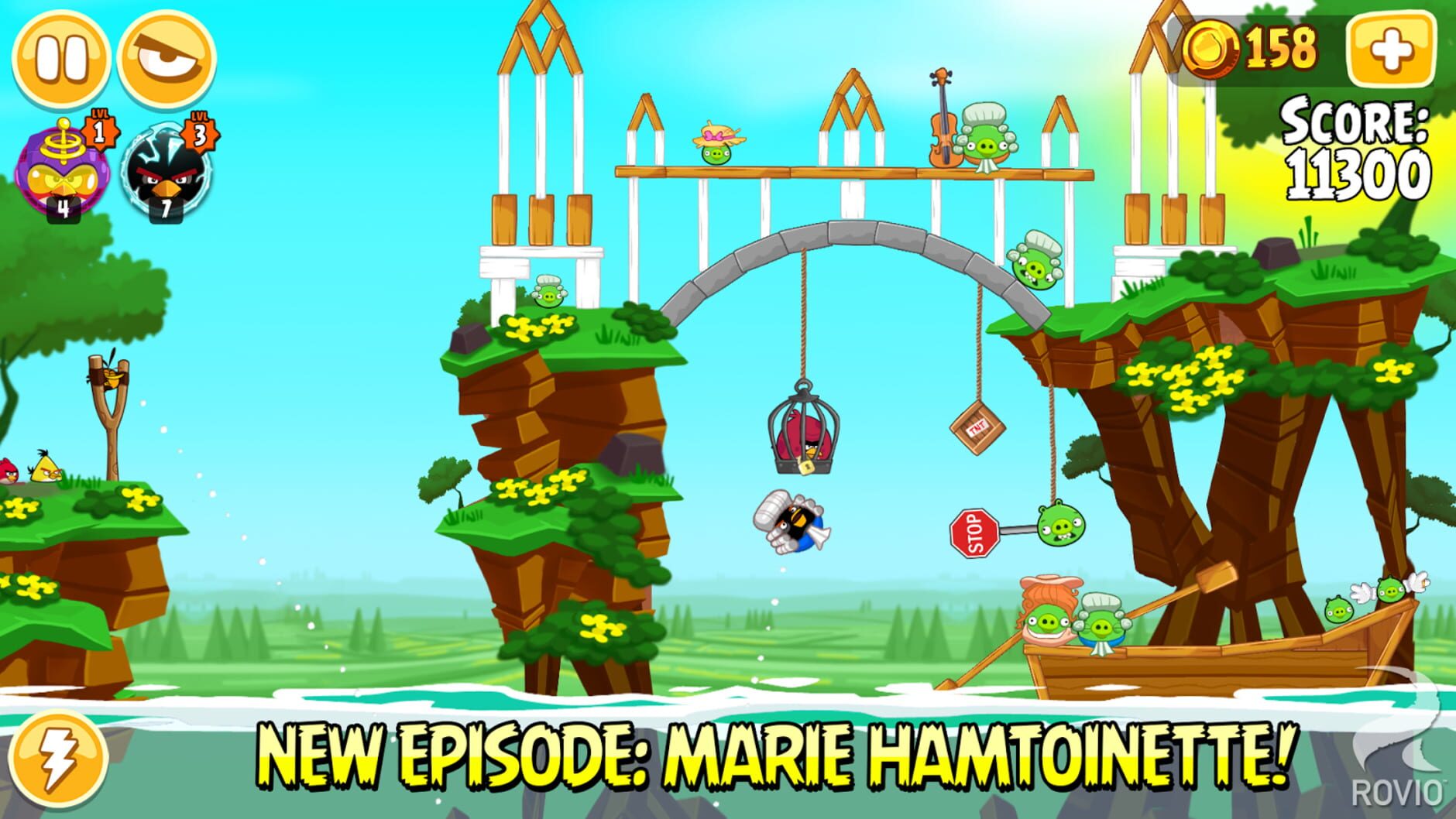 Screenshot for Angry Birds Seasons