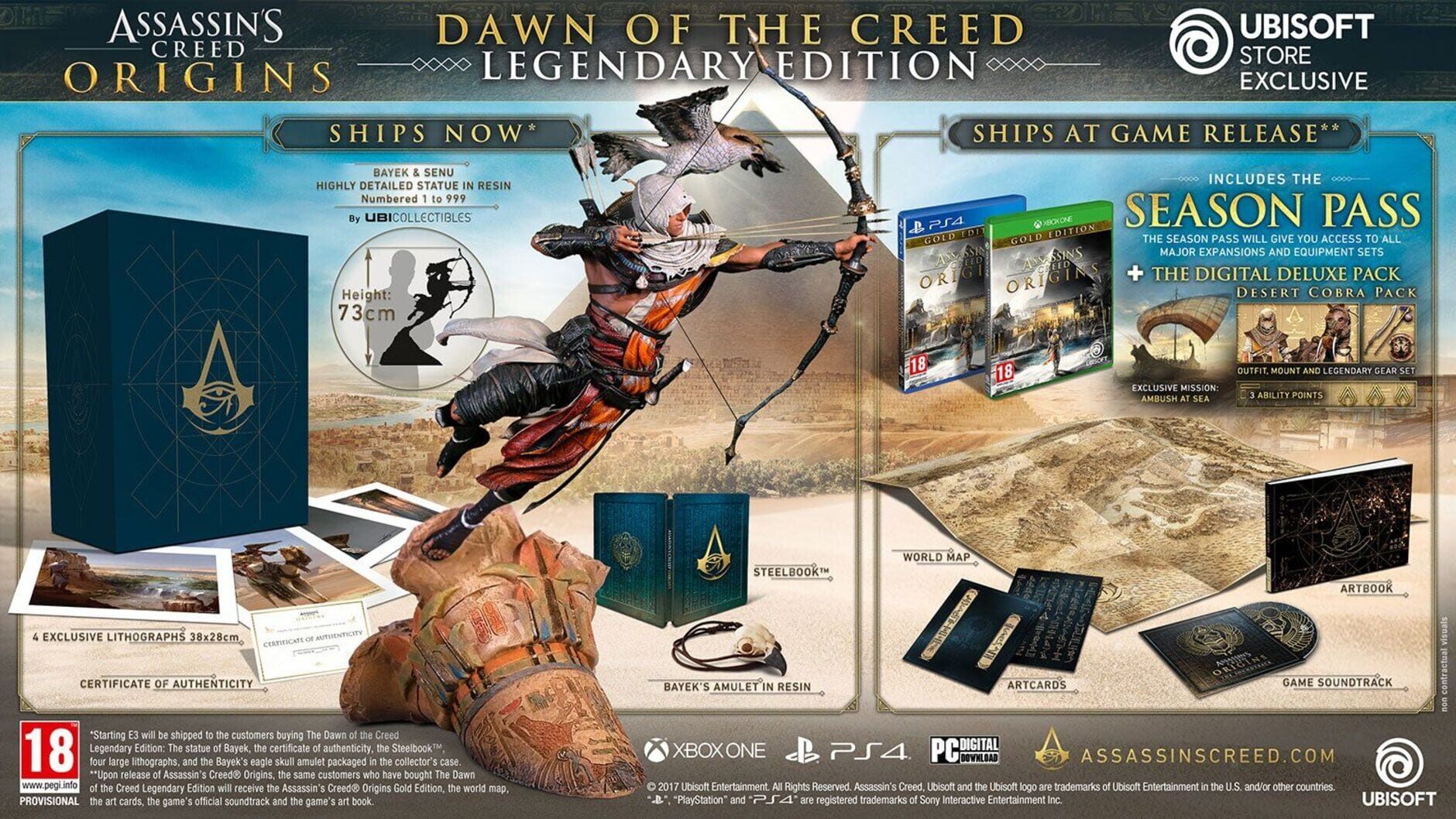 Screenshot for Assassin's Creed: Origins - Dawn of the Creed Legendary Edition