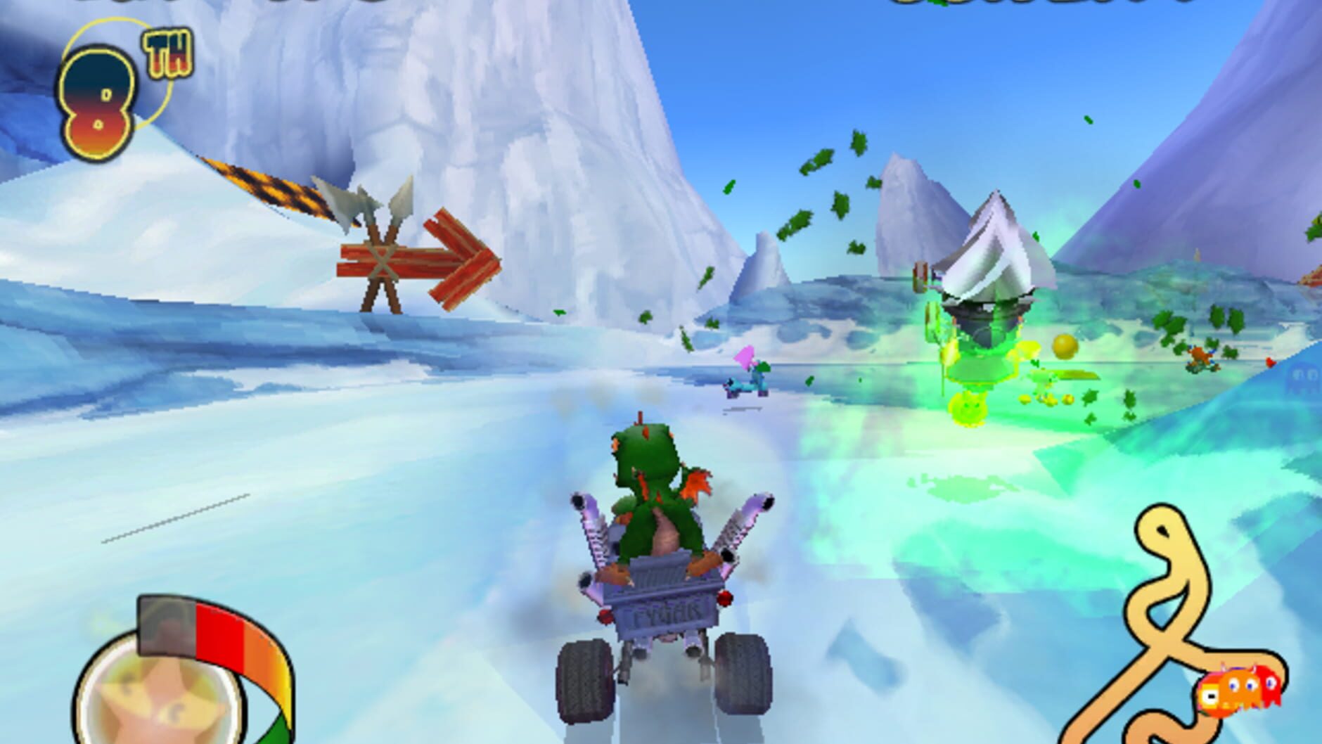 Screenshot for Pac-Man World Rally