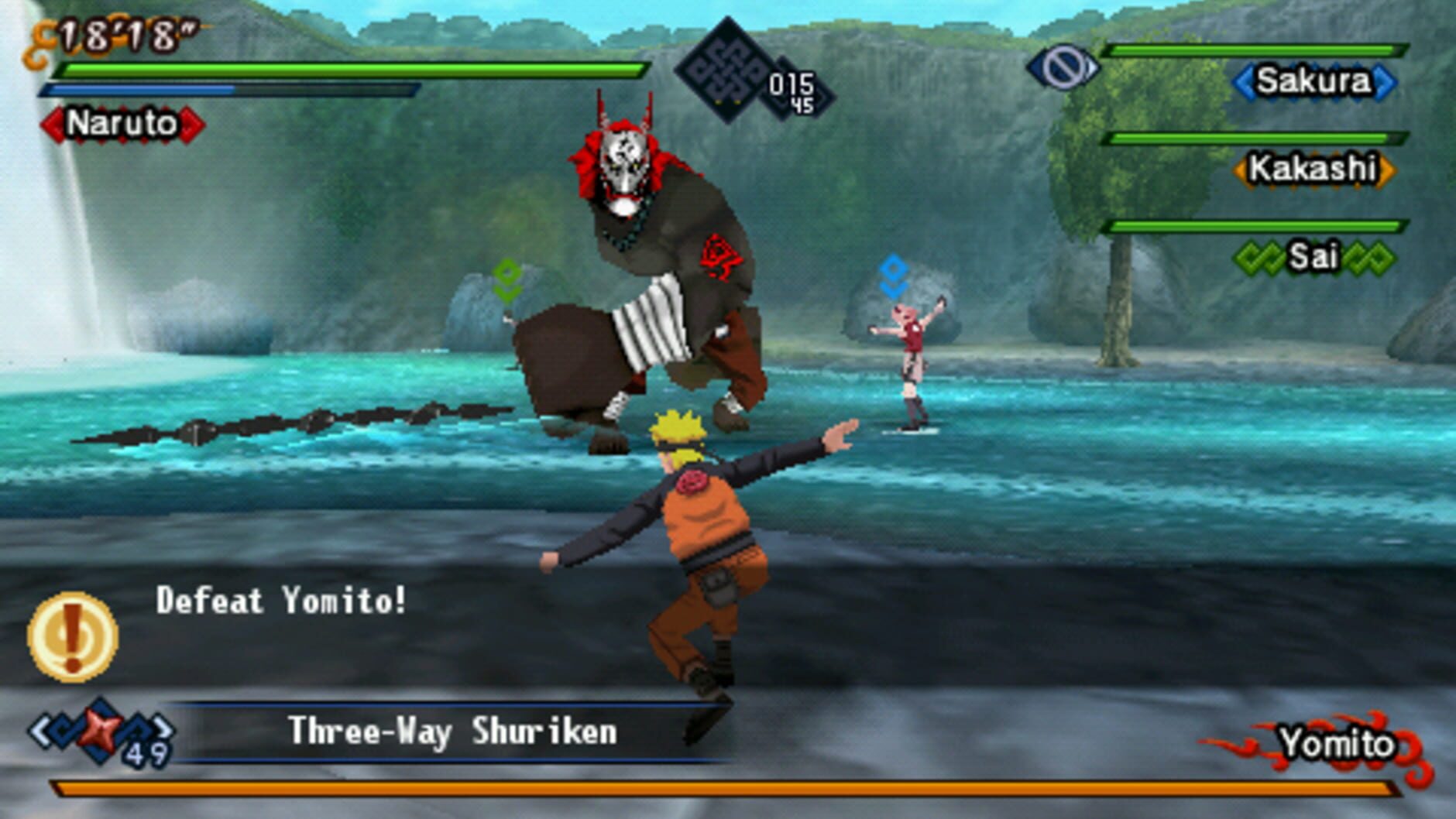 Screenshot for Naruto Shippuden: Kizuna Drive