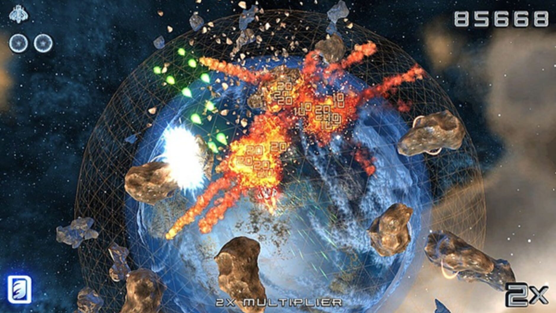 Screenshot for Super Stardust HD