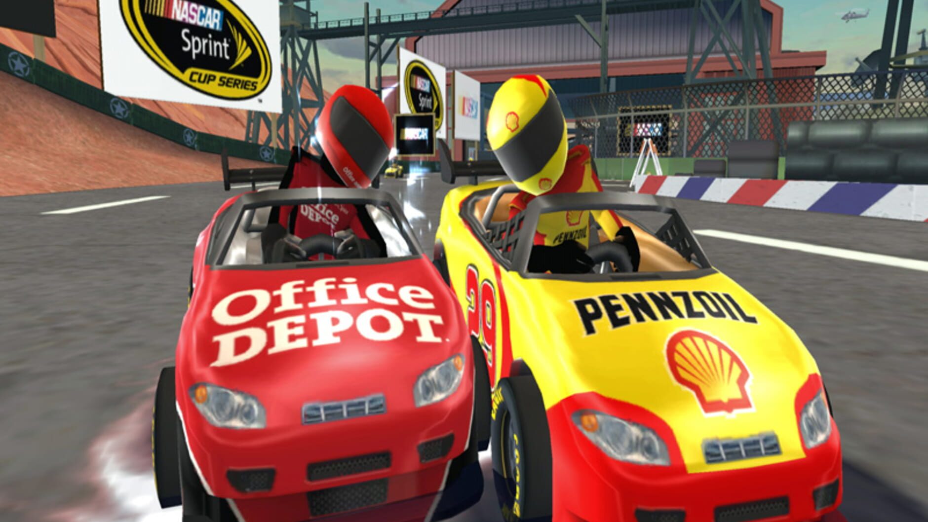 Screenshot for NASCAR Kart Racing