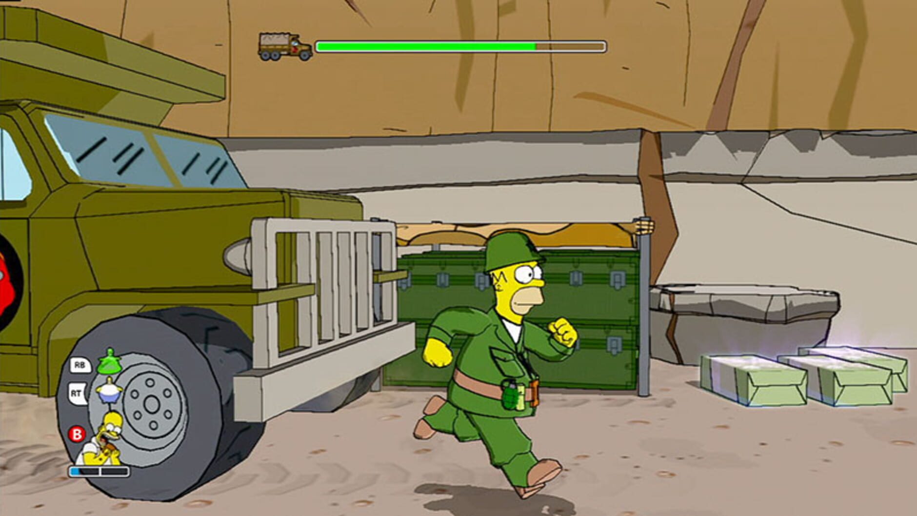 Screenshot for The Simpsons Game