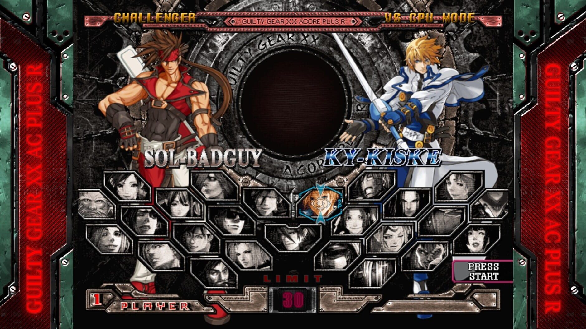 Screenshot for Guilty Gear XX Accent Core Plus R