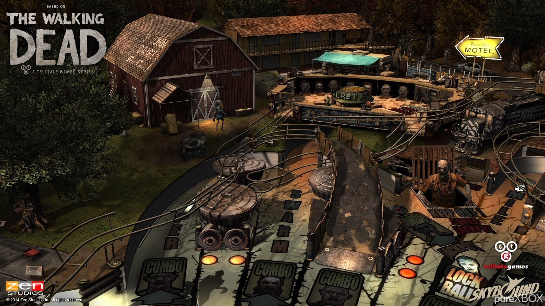 Screenshot for Pinball FX2: The Walking Dead