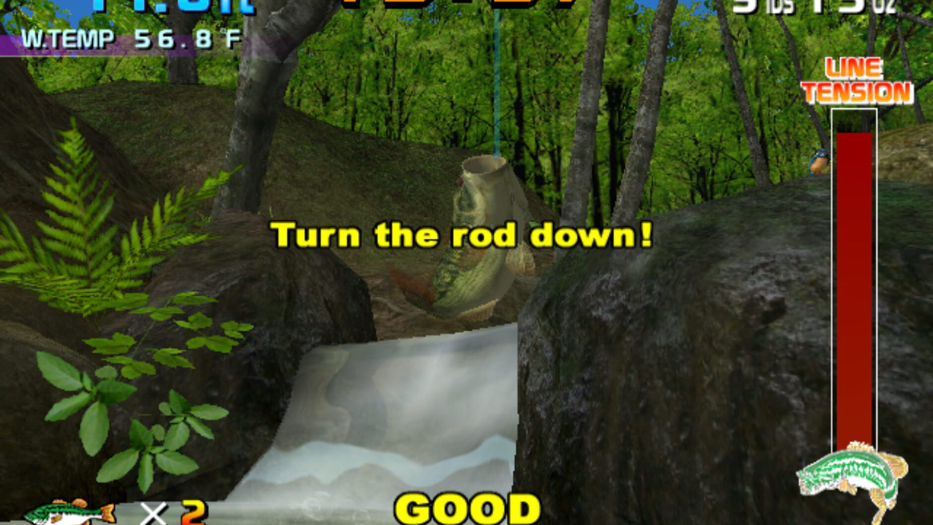 Screenshot for Sega Bass Fishing