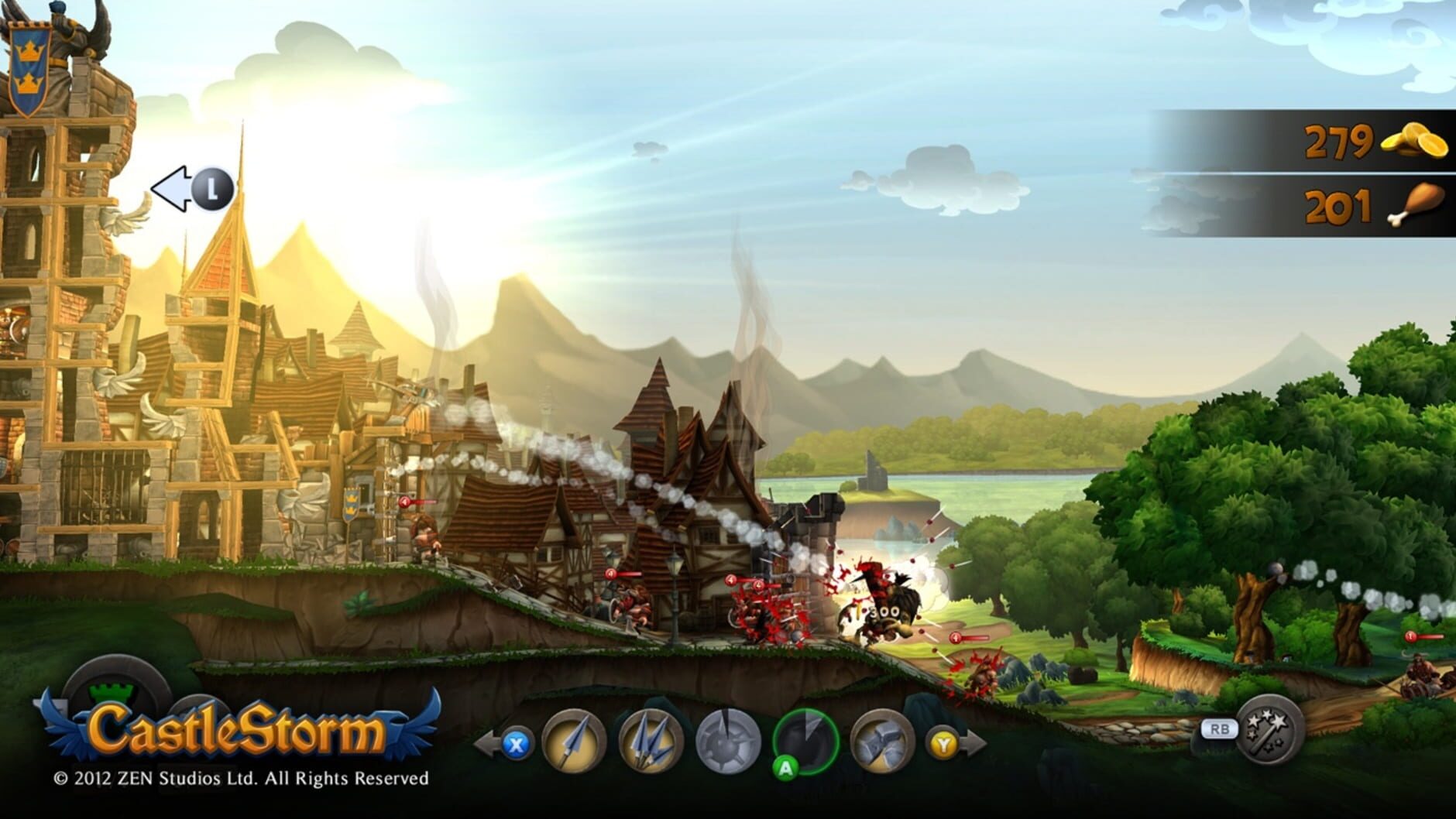 Screenshot for CastleStorm