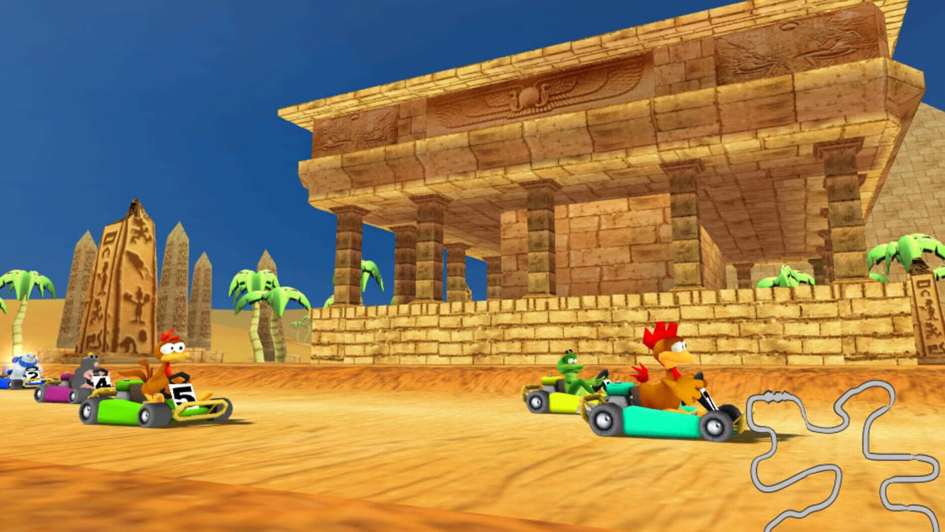 Screenshot for Moorhuhn Kart
