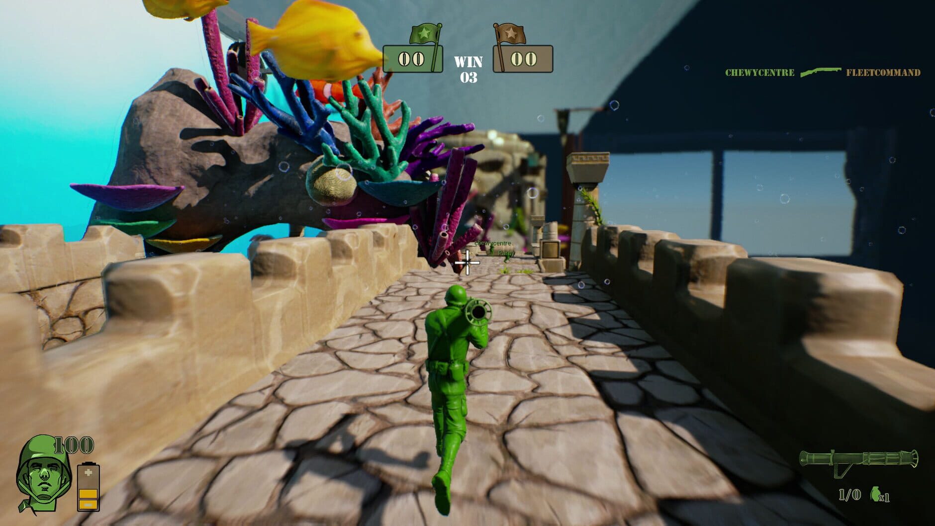 Screenshot for The Mean Greens: Plastic Warfare