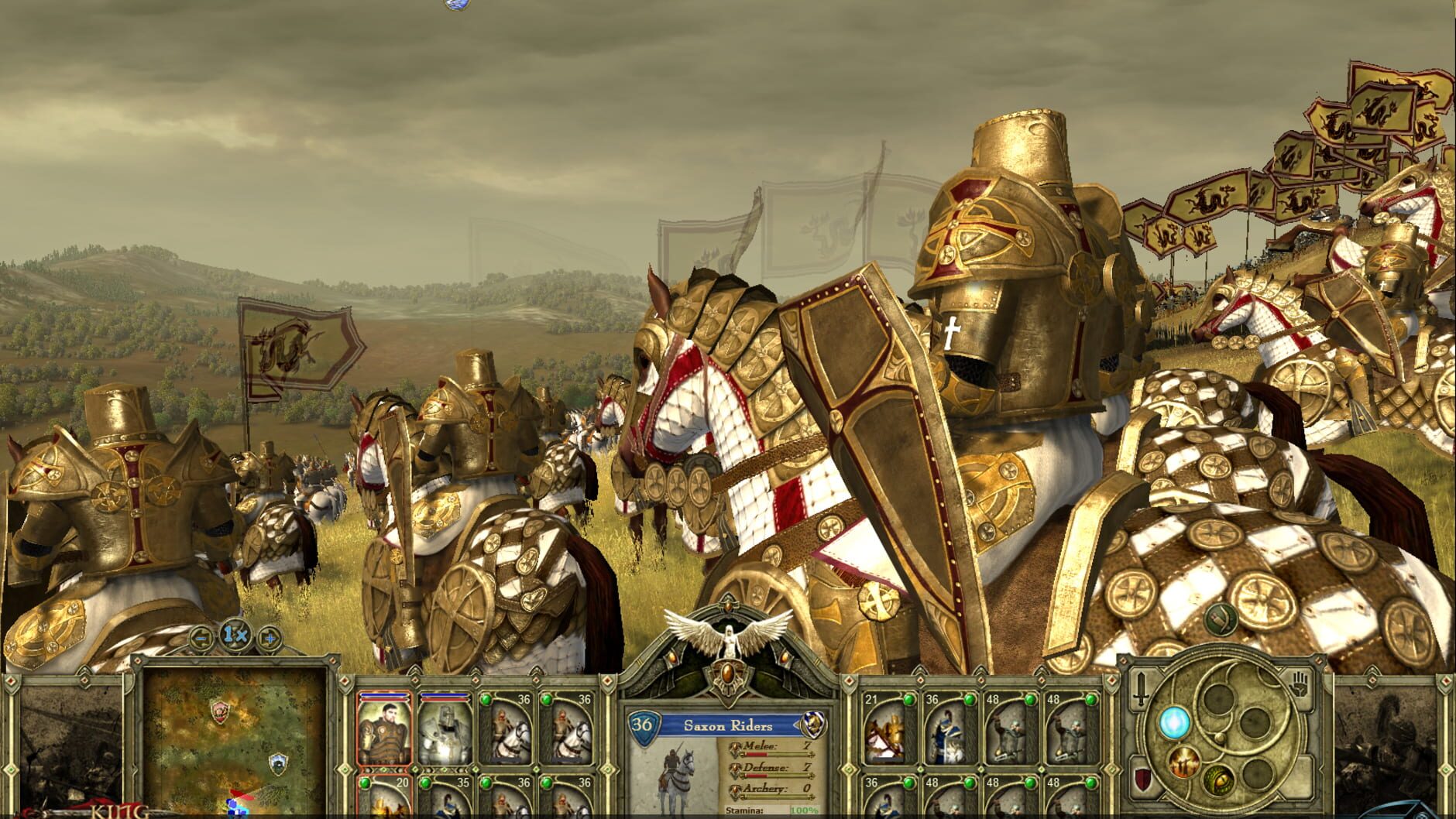Screenshot for King Arthur: The Role-Playing Wargame