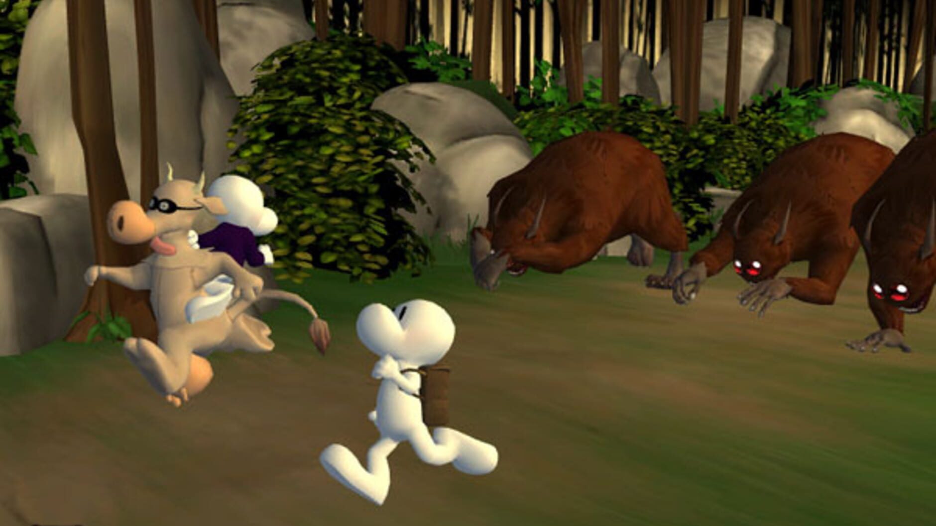 Screenshot for Bone: The Great Cow Race