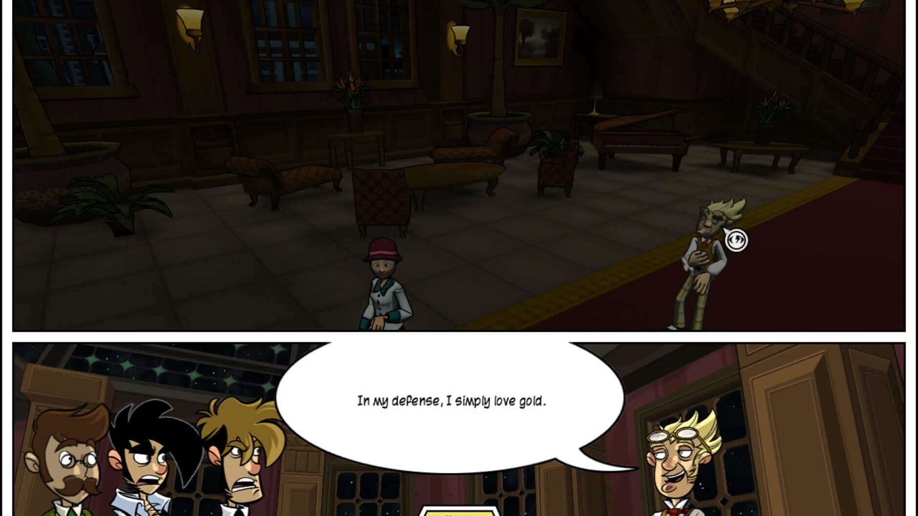Screenshot for Penny Arcade Adventures: On the Rain-Slick Precipice of Darkness - Episode Two