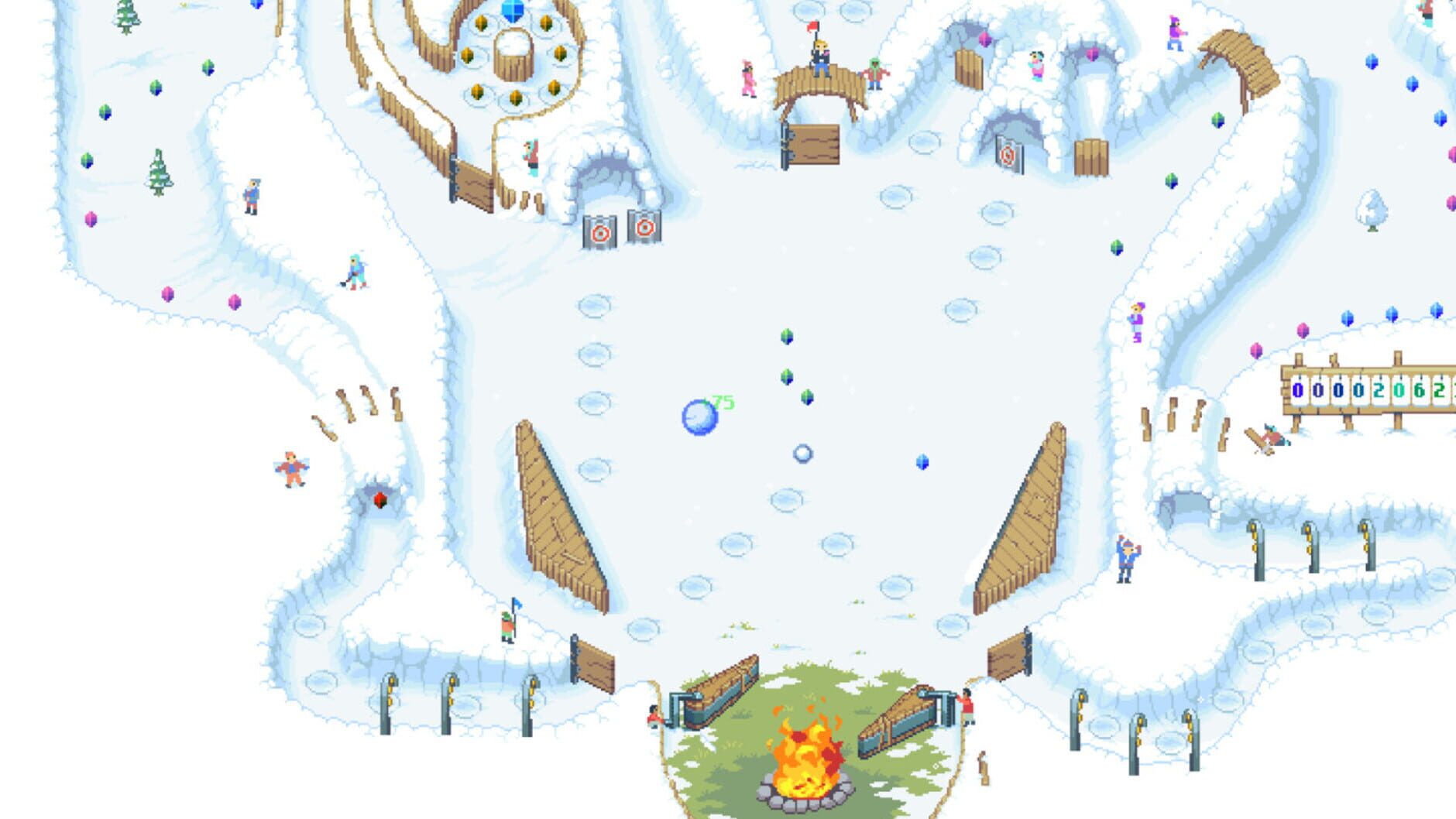 Screenshot for Snowball!