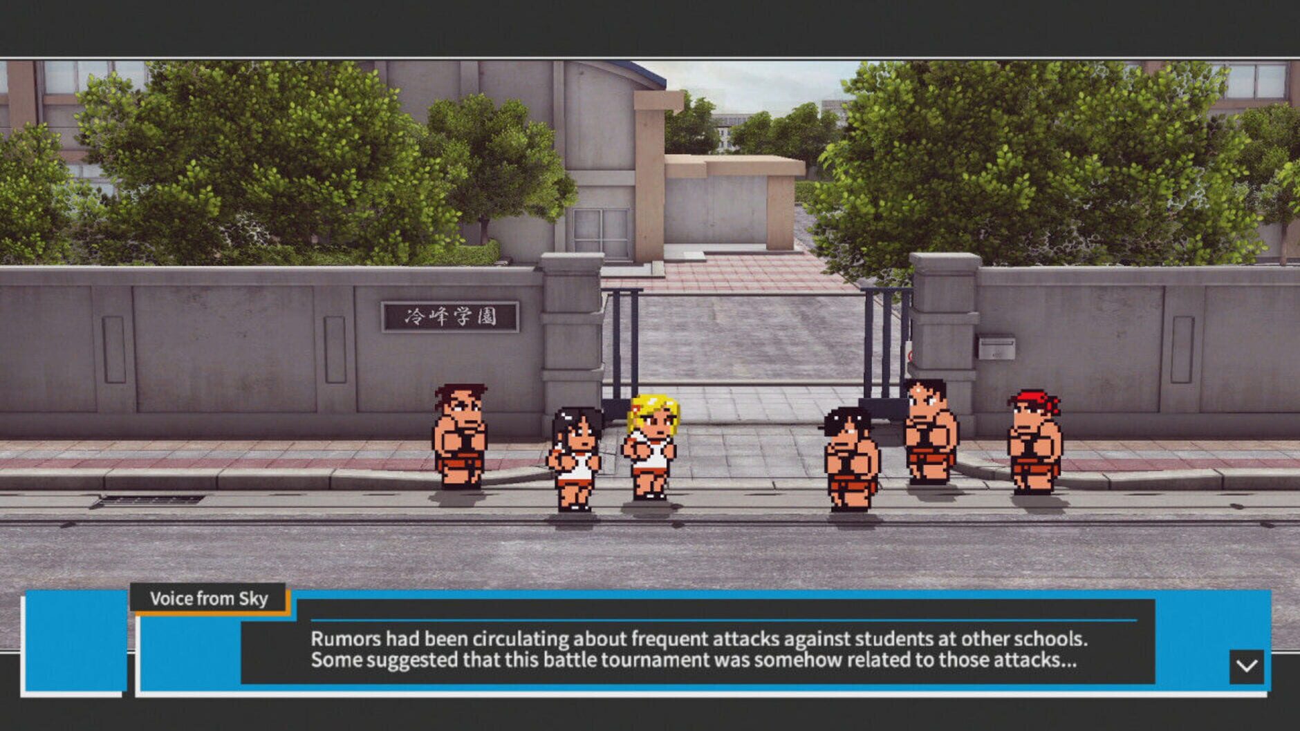 Screenshot for River City Melee: Battle Royal Special