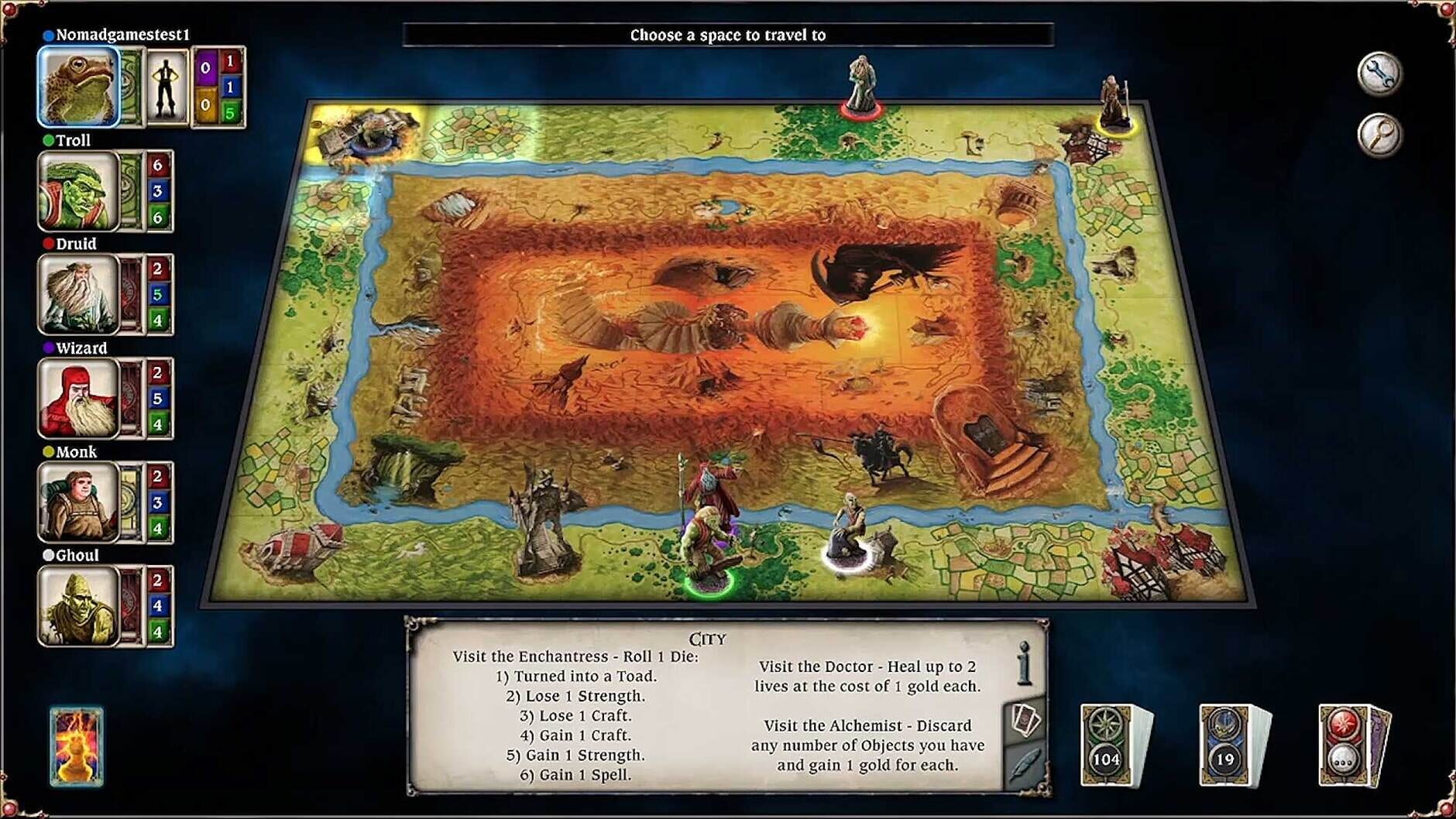 Screenshot for Talisman: Digital Edition