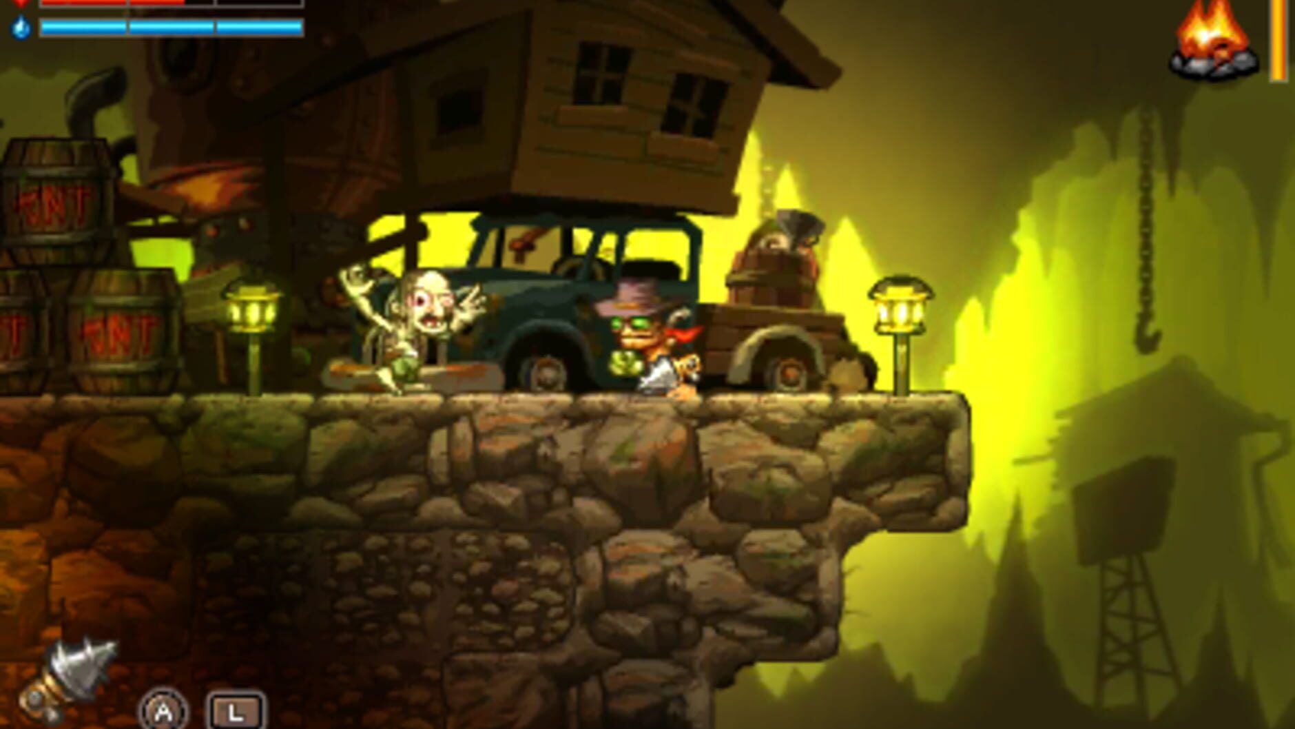Screenshot for SteamWorld Dig