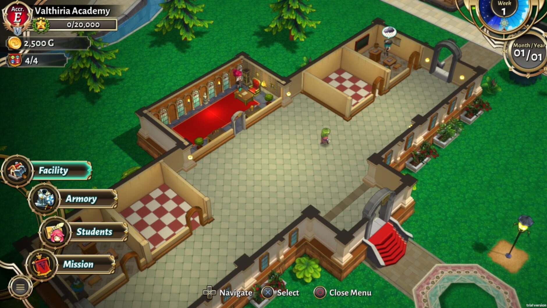 Screenshot for Valthirian Arc: Hero School Story