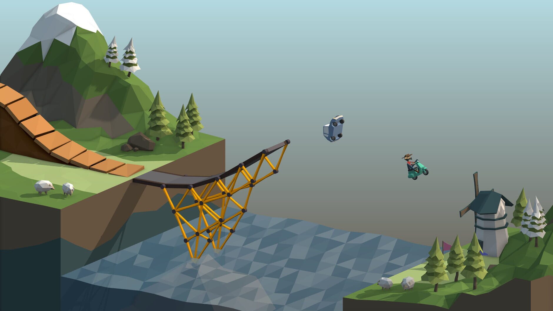 Screenshot for Poly Bridge