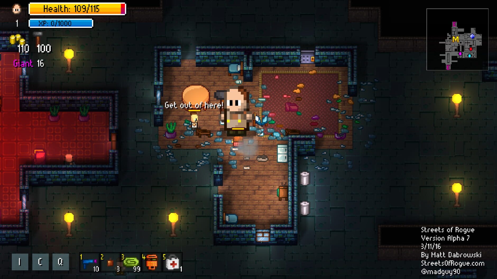 Screenshot for Streets of Rogue