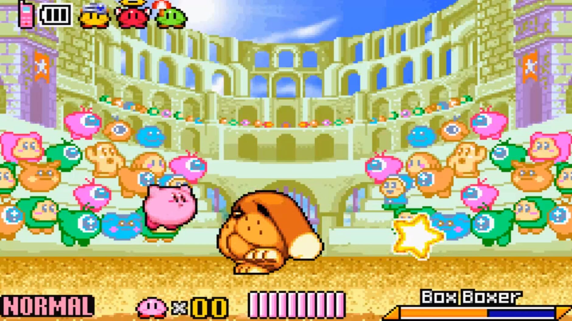 Screenshot for Kirby & the Amazing Mirror
