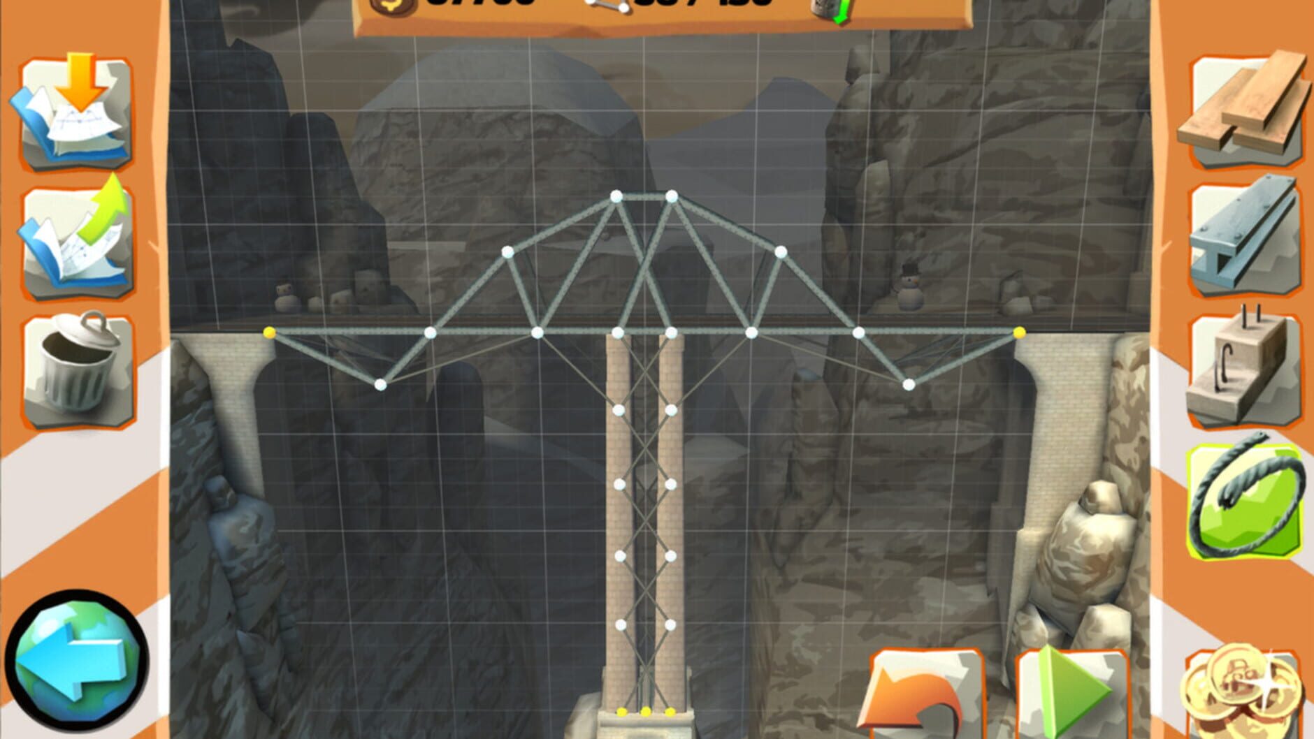 Screenshot for Bridge Constructor: Playground