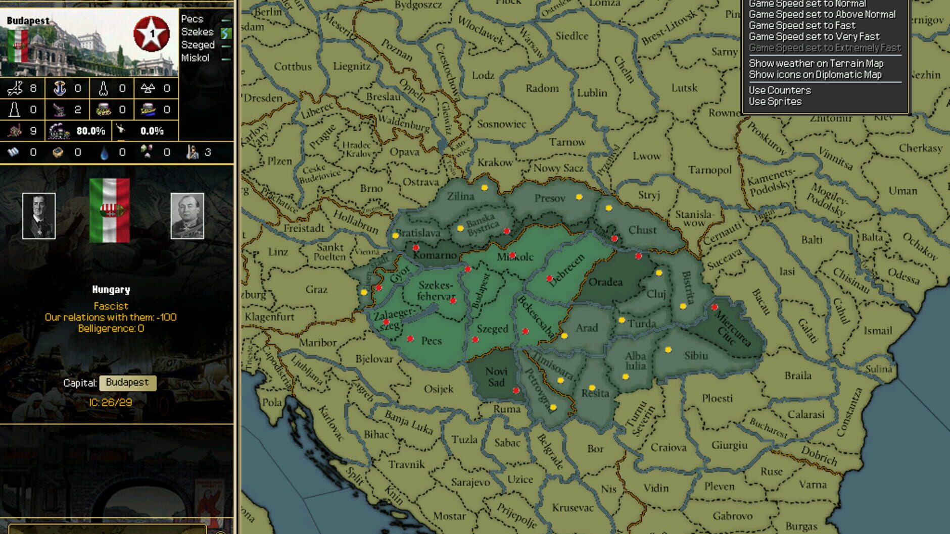 Screenshot for Darkest Hour: A Hearts of Iron Game