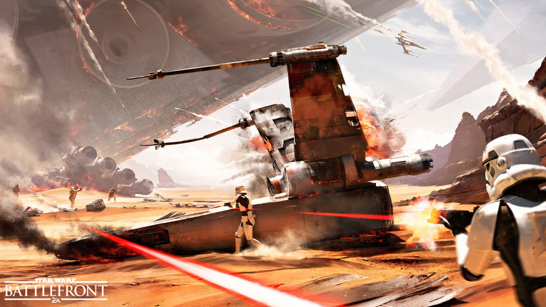 Screenshot for Star Wars Battlefront: Battle of Jakku