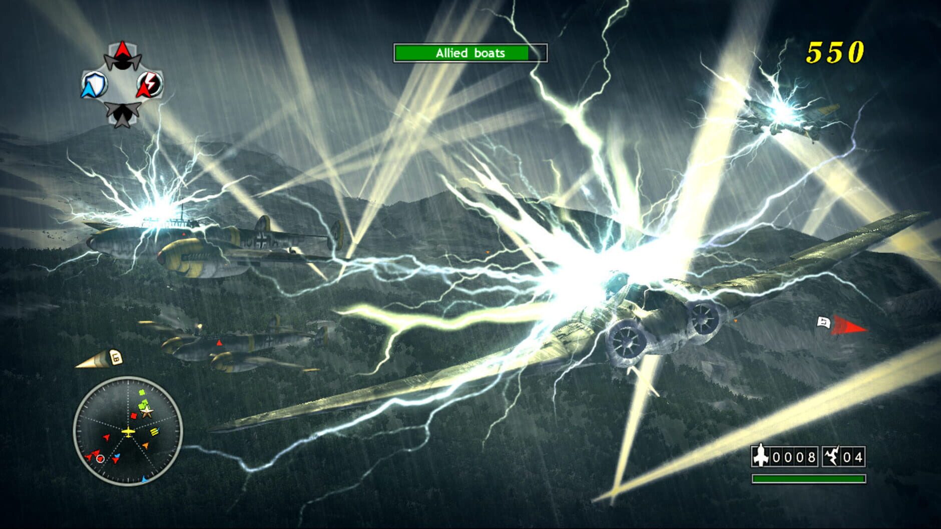 Screenshot for Blazing Angels 2: Secret Missions of WWII