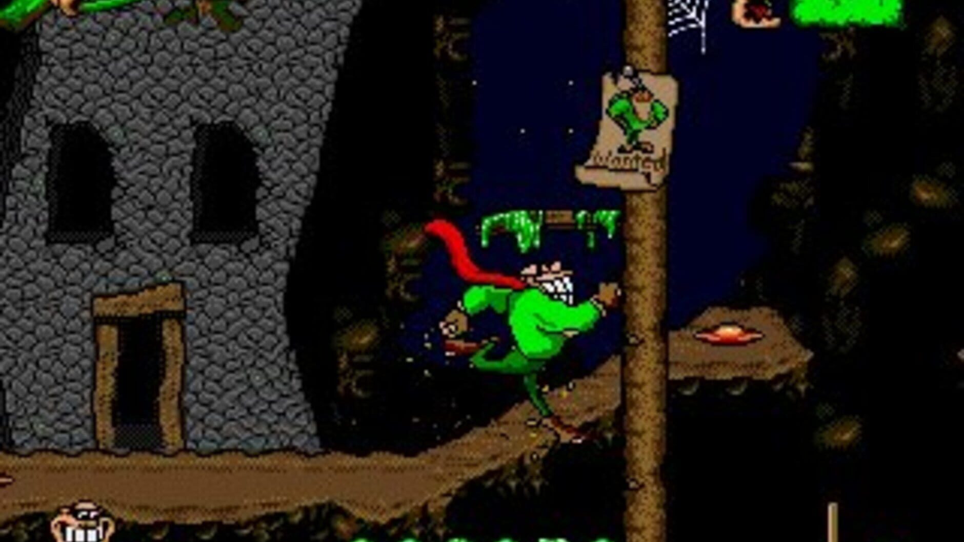 Screenshot for Boogerman: A Pick and Flick Adventure