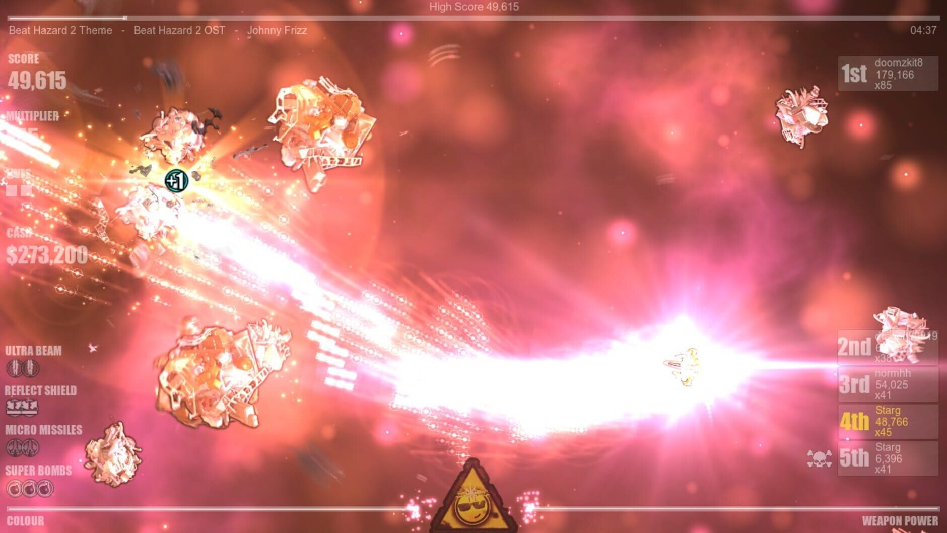 Screenshot for Beat Hazard 2