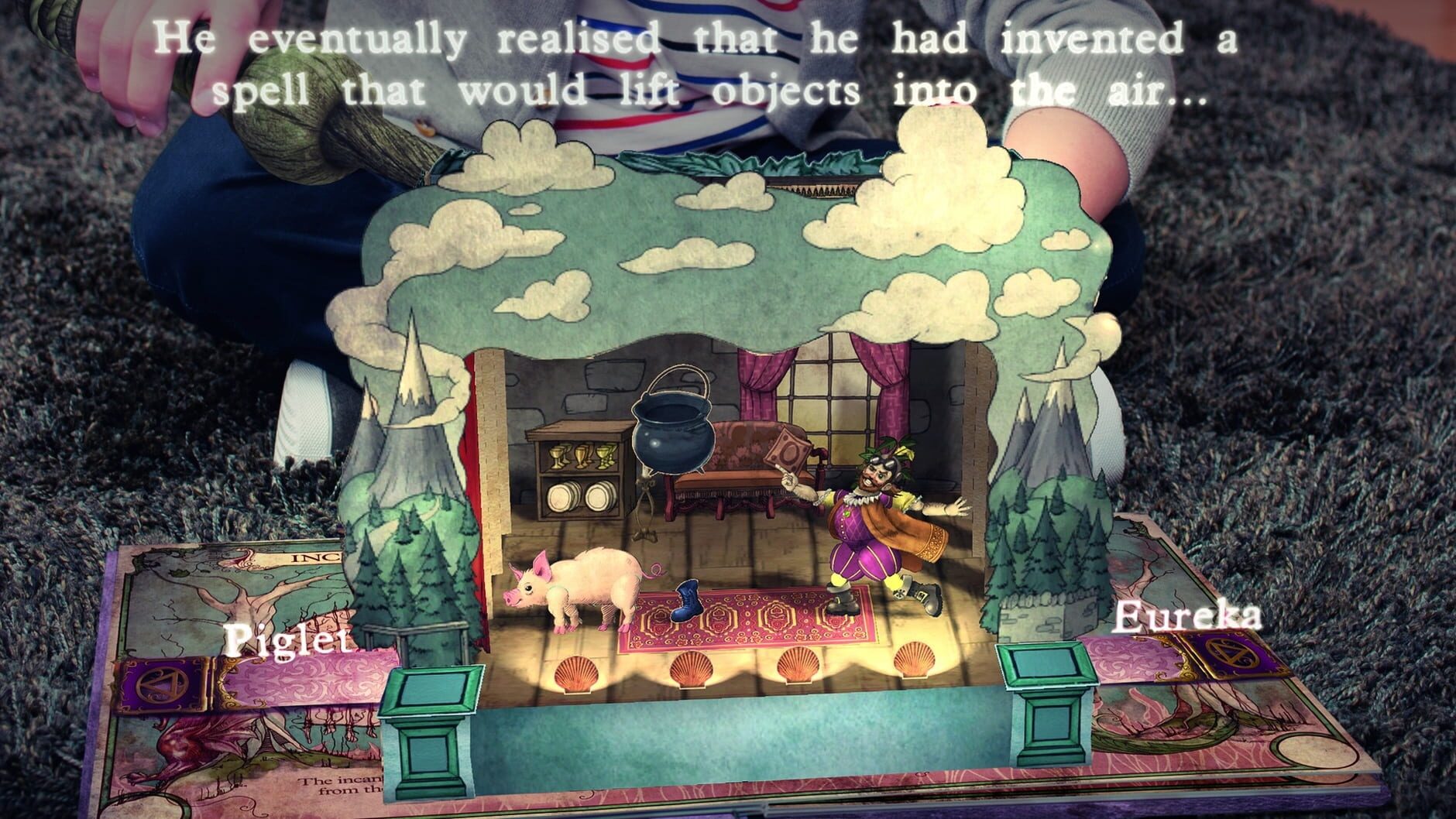 Screenshot for Wonderbook: Book of Spells