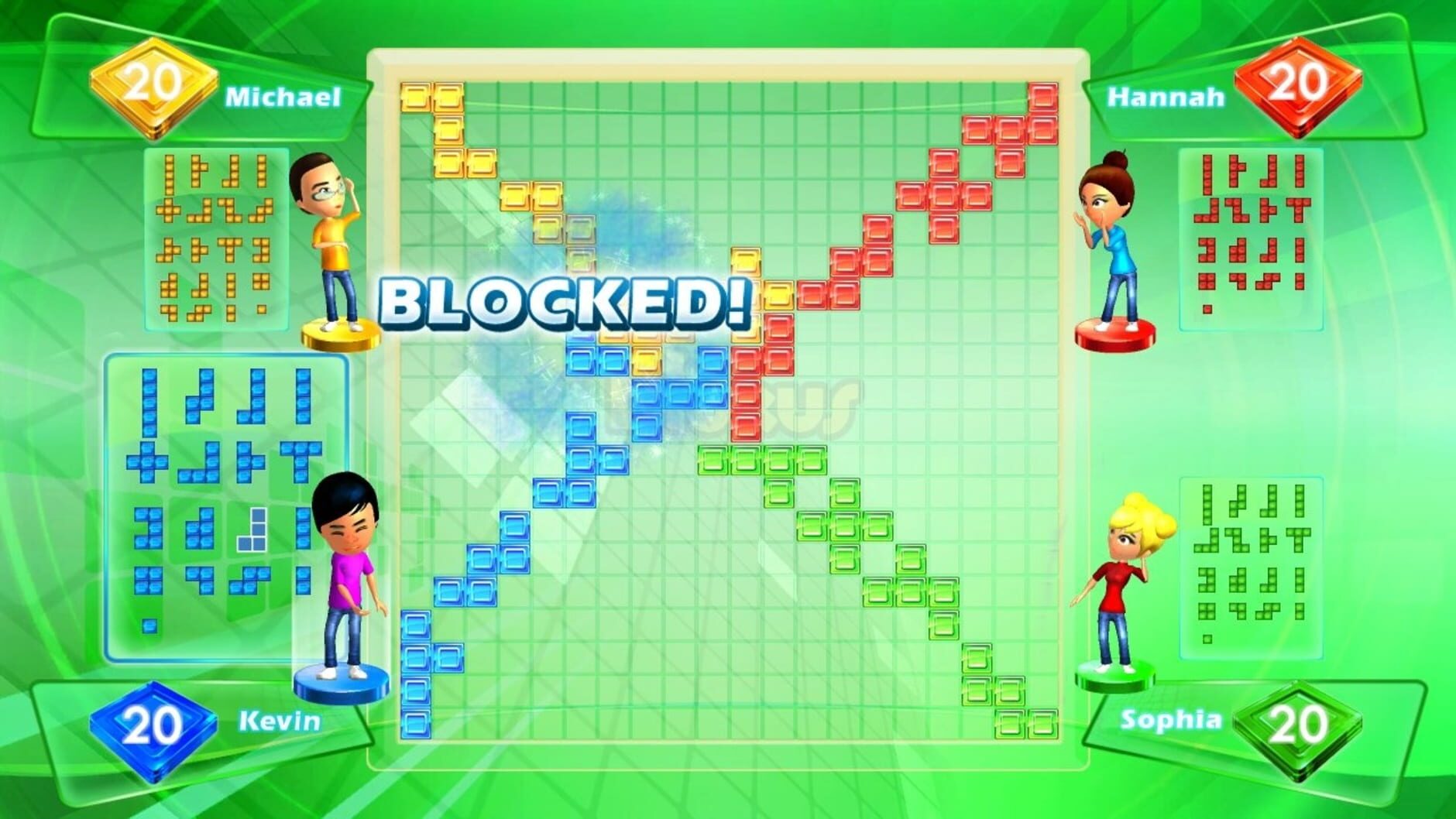 Screenshot for Blokus