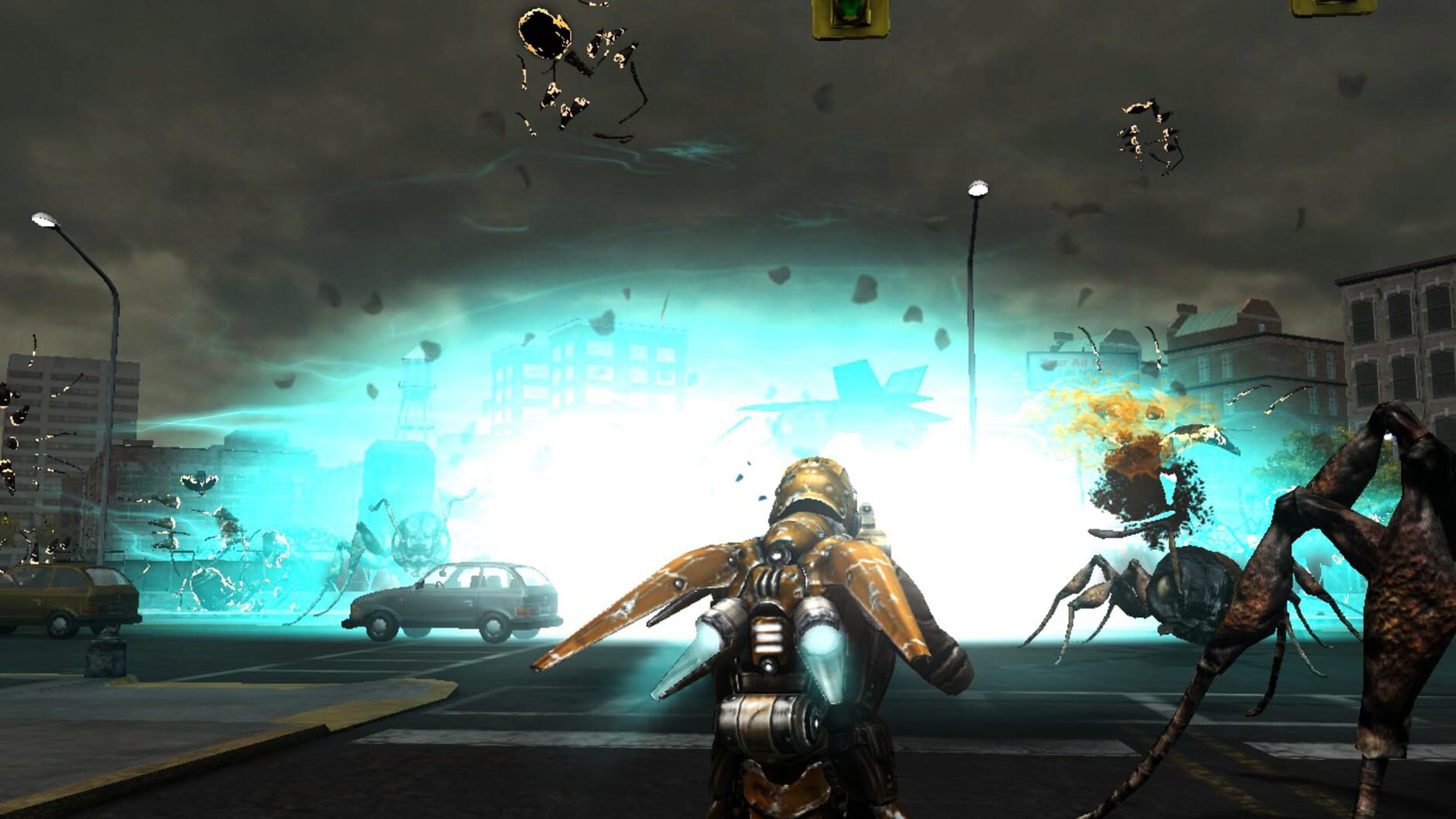 Screenshot for Earth Defense Force: Insect Armageddon