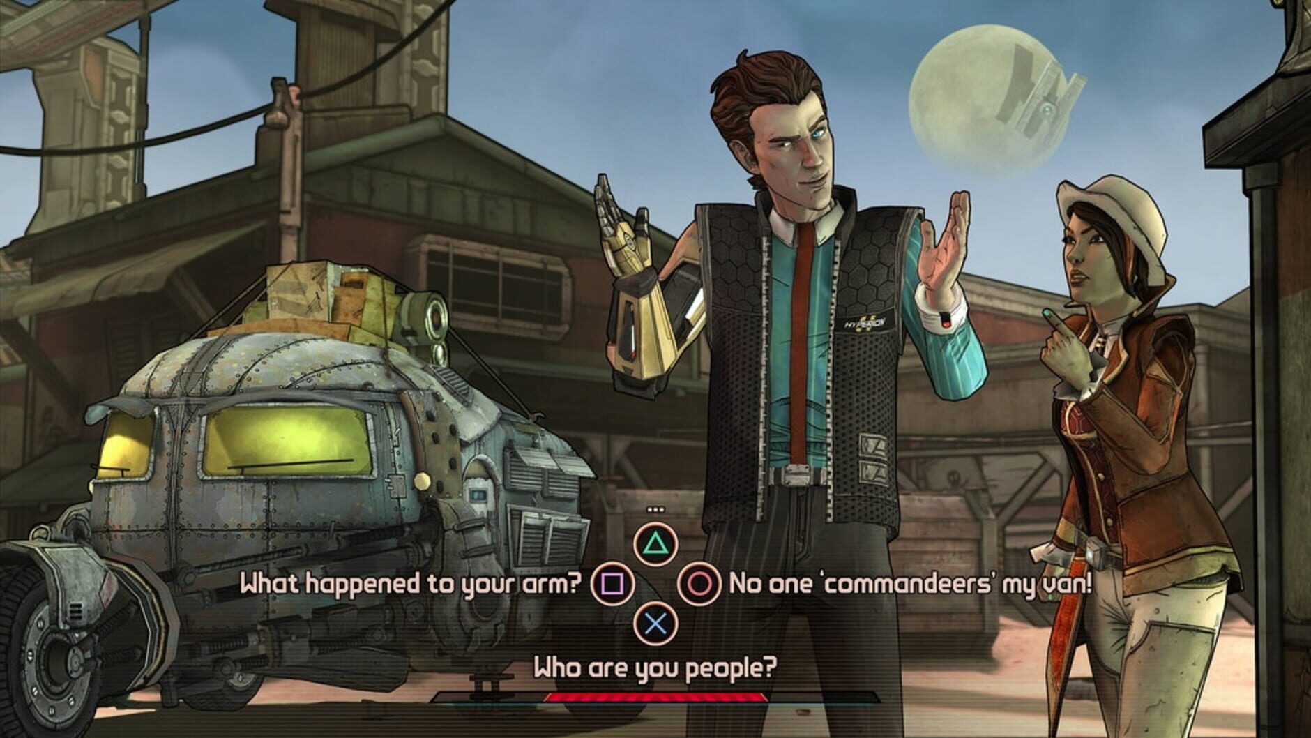 Screenshot for Tales from the Borderlands: Episode 1 - Zer0 Sum