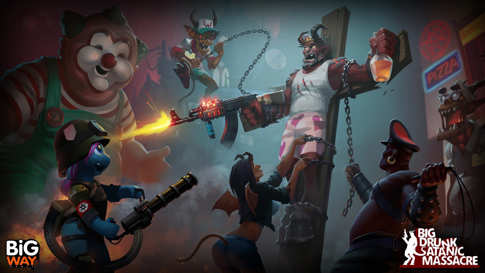 Screenshot for Big Drunk Satanic Massacre