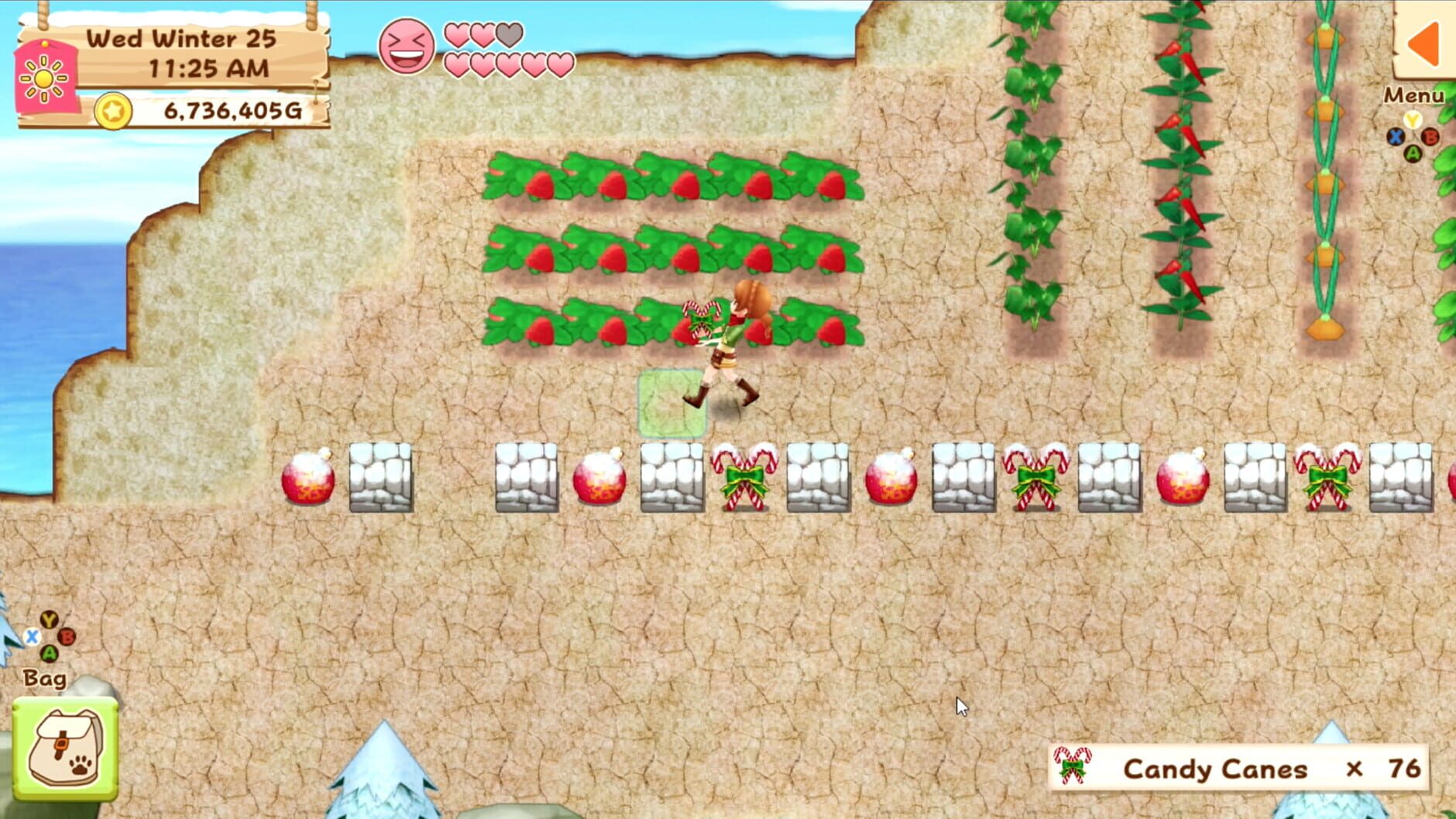 Screenshot for Harvest Moon: Light of Hope