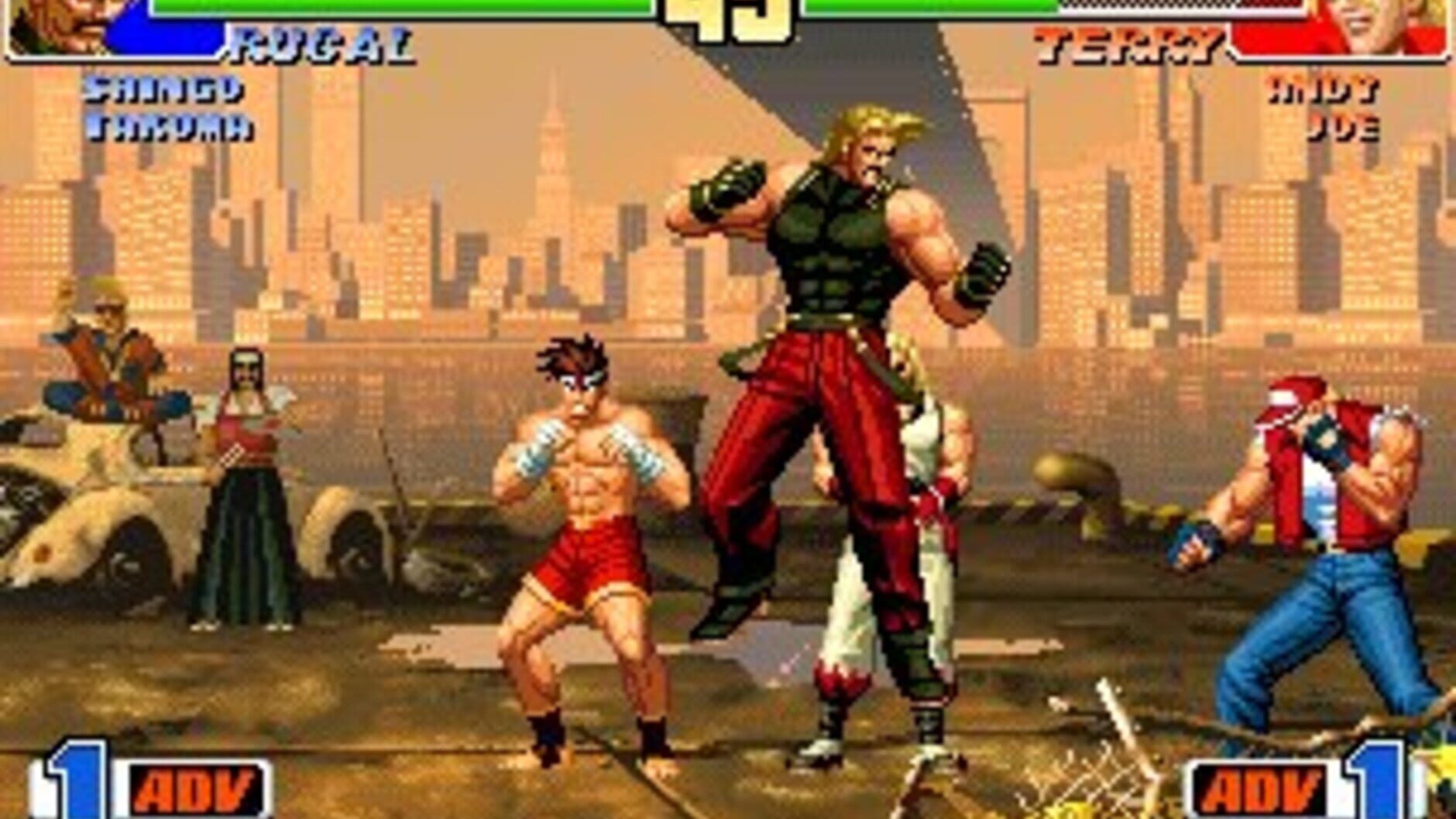 Screenshot for The King of Fighters Collection: The Orochi Saga