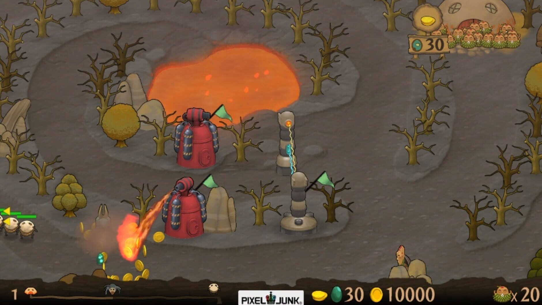Screenshot for PixelJunk Monsters Ultimate HD