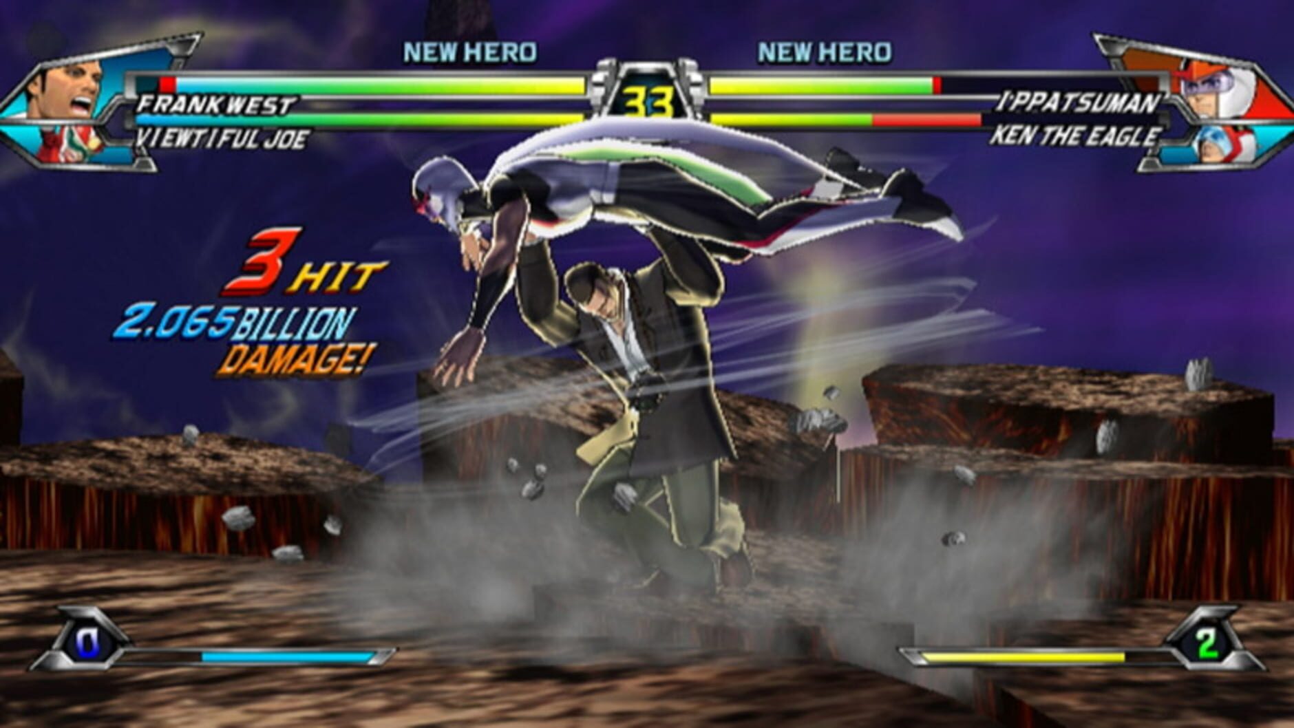 Screenshot for Tatsunoko vs. Capcom: Ultimate All Stars