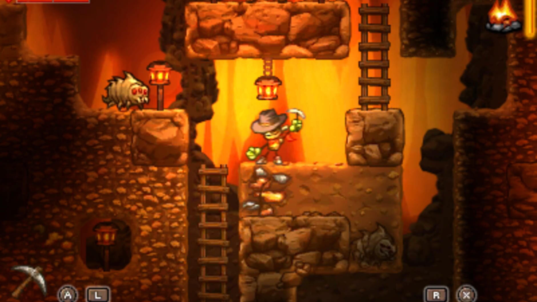 Screenshot for SteamWorld Dig