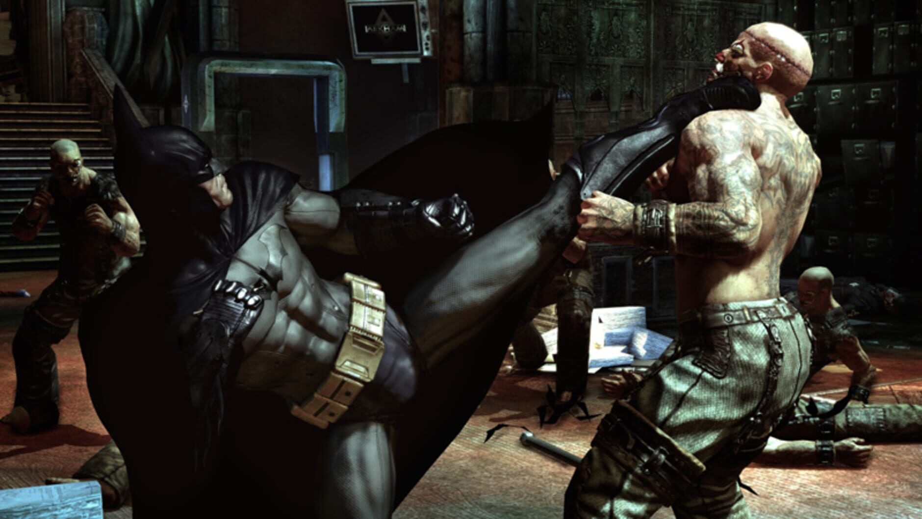 Screenshot for Batman: Arkham Asylum