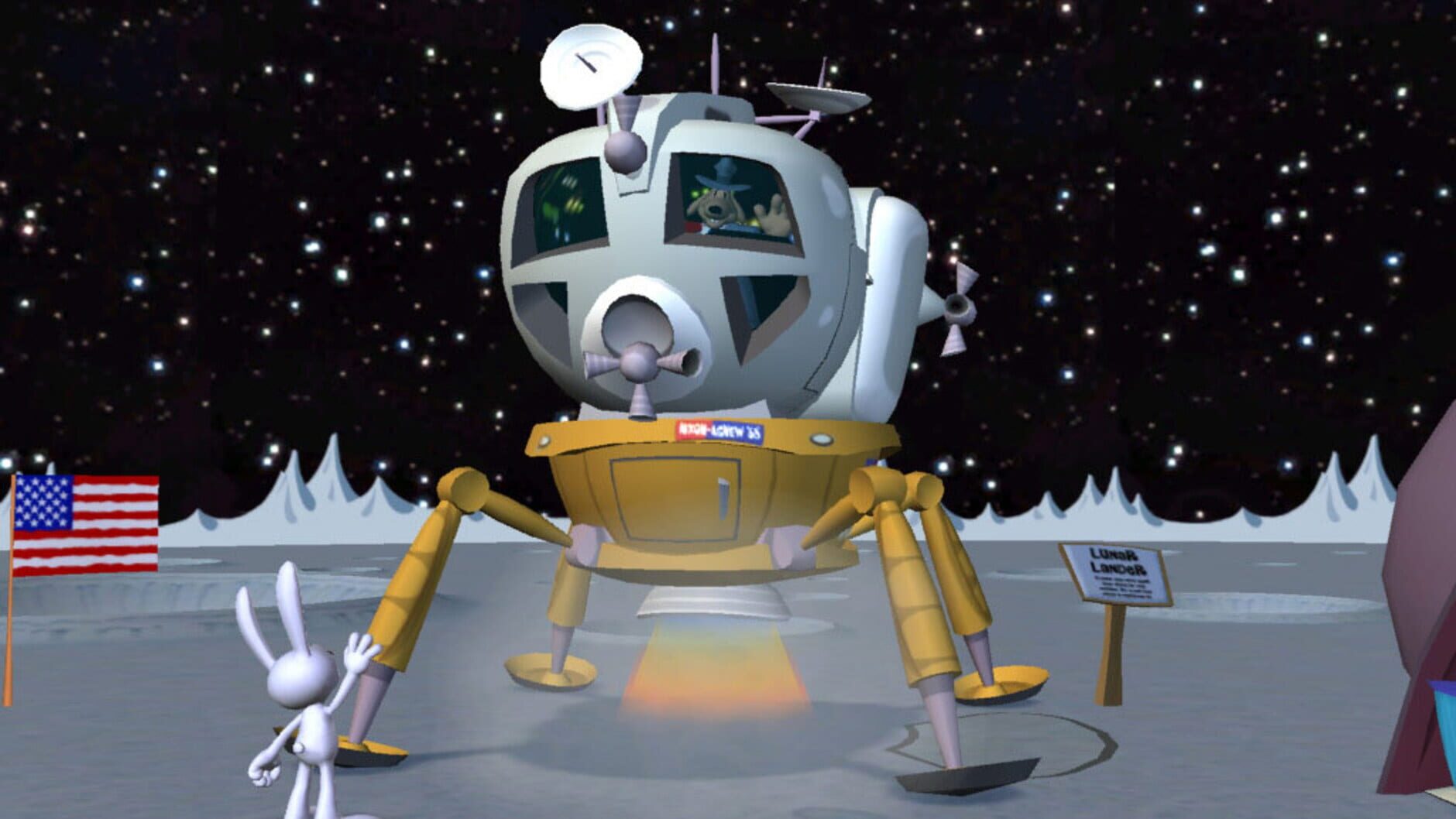 Screenshot for Sam & Max: Save the World - Episode 6: Bright Side of the Moon